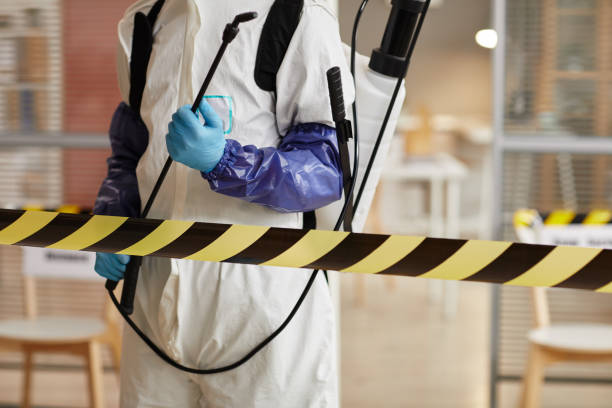 Professional Biohazard technician working in Shirley, IN
